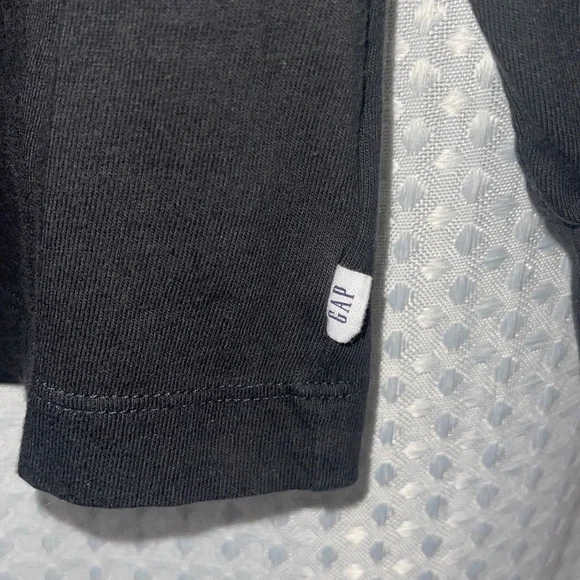 GAP Kids Long-Sleeve Shirt Boys Top Boys Size XL 12-13 years Black - Picture 4 of 5